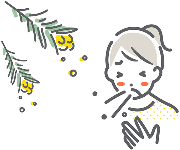 スギ花粉・ダニアレルギー性鼻炎